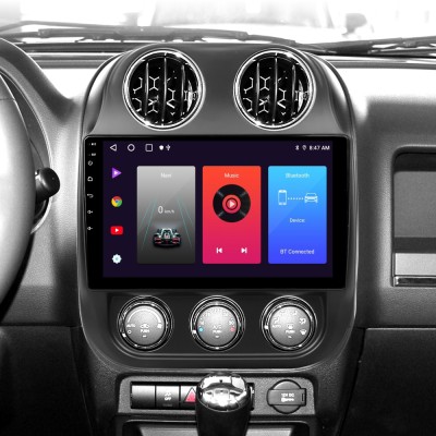 Штатна магнітола SIGMA F10216 ANDROID 10 2+32 Gb Jeep Compass 1 MK 2009-2015 10"
