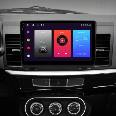 Штатна магнітола SIGMA F10216 ANDROID 10 2+32 Gb Mitsubishi Lancer 10 CY 2007-2012 (A) 10"