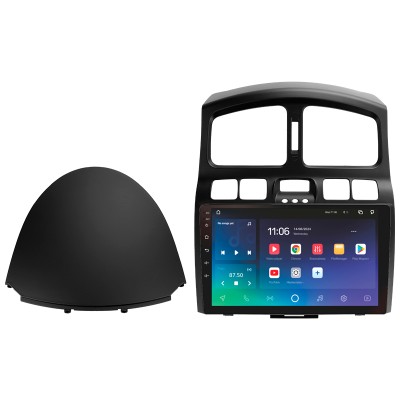 Штатна магнітола SIGMA PRO 9432 ANDROID 10 4+32 Gb 4G DSP Hyundai Santa Fe SM 2000-2012 For JAC S1 (Rein) 1 2007-2013 9"