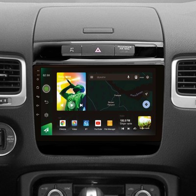 Штатна магнітола SIGMA X9464 ANDROID 10 4+64 Gb 4G DSP Volkswagen Touareg FL NF 2010-2018 (B) 9" (L3)