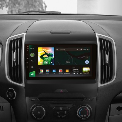 Штатна магнітола SIGMA X9464 ANDROID 10 4+64 Gb 4G DSP Ford Edge 2 2015-2018 (F1) 9"