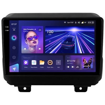 Штатна магнітола Teyes CC3 6+128 Gb з коловим оглядом 360° Jeep Wrangler 4 JL 2018-2019 9" 2k (L1)