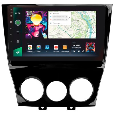 Штатна магнітола SIGMA PRO 9464 ANDROID 10 4+64 Gb 4G DSP Mazda RX-8 SE 2009-2011 9"