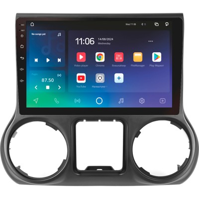 Штатна магнітола SIGMA X10432 ANDROID 10 4+32 Gb 4G DSP Jeep Wrangler 3 JK 2010-2017 (L14) 10" (L1)
