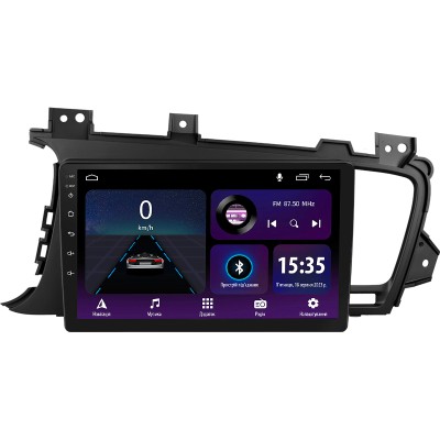Штатна магнітола SIGMA E9232 ANDROID 10 2+32 Gb Kia Optima 3 K5 TF 2010-2015 (F1) 9"