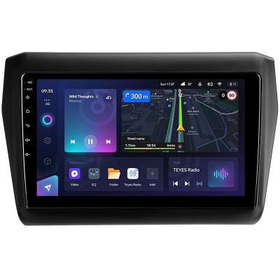 Штатна магнітола Teyes CC3L 4+64 Gb Suzuki Swift 5 2016-2020 9"