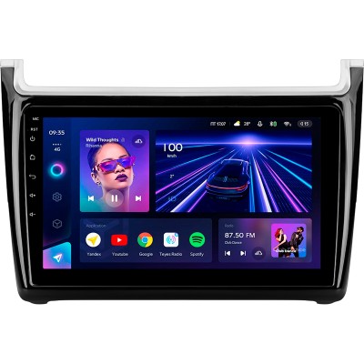 Штатна магнітола Teyes CC3 4+32 Gb Volkswagen POLO 5 (F1) 2008-2020 9"