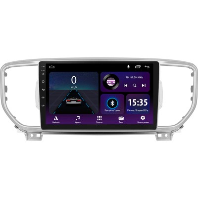 Штатна магнітола SIGMA E9232 ANDROID 10 2+32 Gb Kia Sportage 4 QL 2016-2018 (B) 9"
