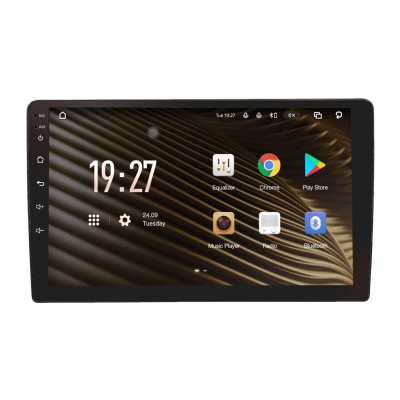 Штатна магнітола SIGMA S9432 ANDROID 10 4+32 Gb 4G DSP Toyota AVENSIS 2002-2008 BLACK 9"