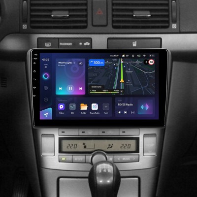 Штатна магнітола Teyes CC3L 4+64 Gb Toyota Avensis T250 2 II 2003-2009 9"