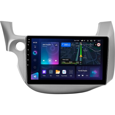 Штатна магнітола Teyes CC3L 4+32 Gb Honda Jazz 2 GG Fit 2 GE 2007 - 2014 10"