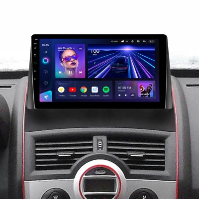 Штатна магнітола Teyes CC3 4+32 Gb Renault Megane 2 2002-2009 9"
