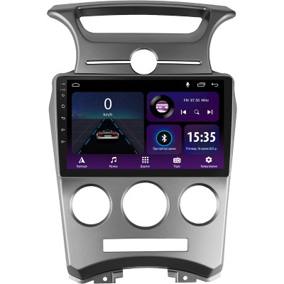 Штатна магнітола SIGMA E9232 ANDROID 10 2+32 Gb Kia Carens UN 2006-2012 (F1) 9"