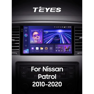 Штатна магнітола Teyes CC3 4+32 Gb Nissan Patrol 6 VI Y62 2010-2020 (F1) 9" 2k (L1)