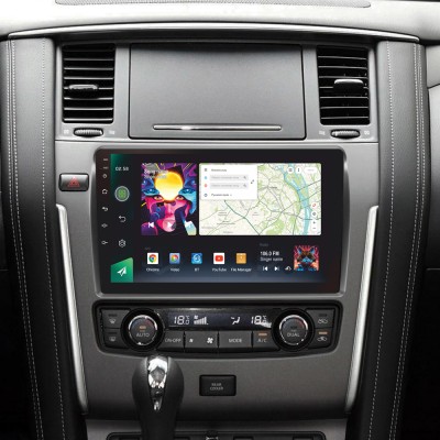 Штатна магнітола SIGMA PRO 10464 ANDROID 10 4+64 Gb 4G DSP Nissan Patrol 6 Y62 2010-2020 (F2) 10"