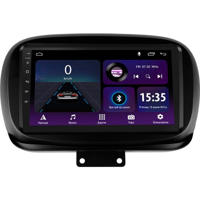Штатна магнітола SIGMA E9232 ANDROID 10 2+32 Gb Fiat 500X 2014-2020 9" (L1)