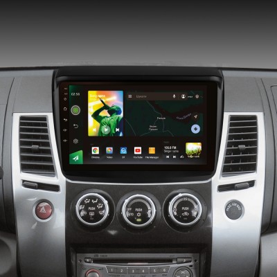 Штатна магнітола SIGMA X9464 ANDROID 10 4+64 Gb 4G DSP Mitsubishi Pajero Sport 2 L200 Triton 2008-2016 (CAN BUS) 9" (L1)