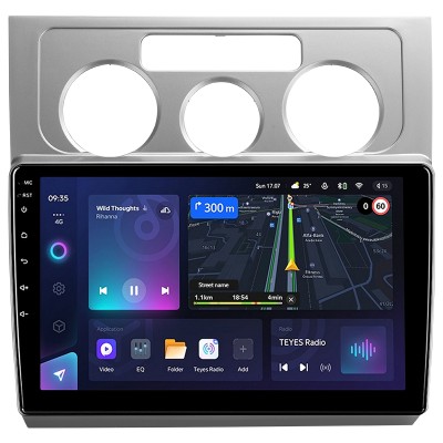 Штатна магнітола Teyes CC3L 4+32 Gb Volkswagen Touran 1 2003-2010 (F1) 10"