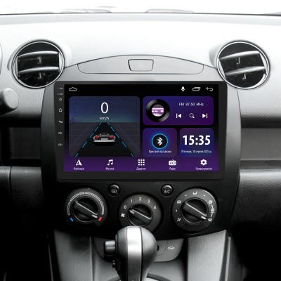 Штатна магнітола SIGMA E9232 ANDROID 10 2+32 Gb Mazda 2 DE 2007-2014 9"
