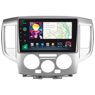Штатна магнітола SIGMA PRO 9464 ANDROID 10 4+64 Gb 4G DSP Nissan NV200 M20 2009-2023 9"