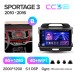 Штатна магнітола Teyes CC3 6+128 Gb з коловим оглядом 360° Kia Sportage 3 SL 2010-2016 (B) 9" 2k