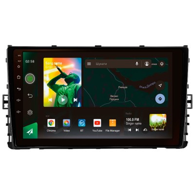 Штатна магнітола SIGMA X9464 ANDROID 10 4+64 Gb 4G DSP Volkswagen Jetta 7 2018-2022 9"