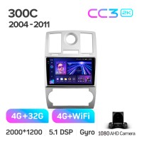 Штатна магнітола Teyes CC3 4+32 Gb Chrysler 300C 1 2004-2011 9" 2k (L1)