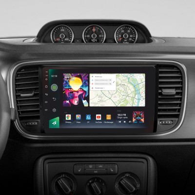 Штатна магнітола SIGMA PRO 9464 ANDROID 10 4+64 Gb 4G DSP Volkswagen Beetle A5 2011-2019 9"