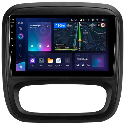Штатна магнітола Teyes CC3L 4+32 Gb Renault Trafic 3 2014-2021 / Opel Vivaro B 2014-2018 9" (L1)
