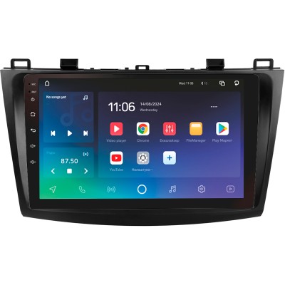 Штатна магнітола SIGMA PRO 9432 ANDROID 10 4+32 Gb 4G DSP Mazda 3 2 2009-2013 9"