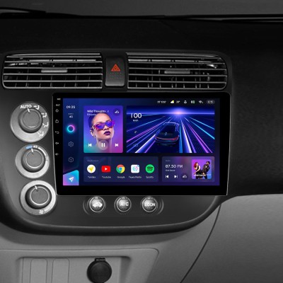 Штатна магнітола Teyes CC3 4+32 Gb Honda Civic 7 2000-2006 9"