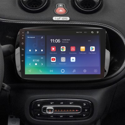 Штатна магнітола SIGMA PRO 9432 ANDROID 10 4+32 Gb 4G DSP Mercedes Benz Smart Fortwo 3 C453 A453 W453 2014-2020 9" (L1)