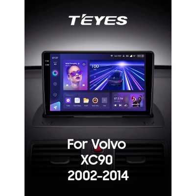 Штатна магнітола Teyes CC3 4+32 Gb Volvo XC90 C (F1) 2002 - 2014 9" 2k (L1)