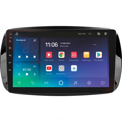 Штатна магнітола SIGMA PRO 9432 ANDROID 10 4+32 Gb 4G DSP Mercedes Benz Smart Fortwo 3 C453 A453 W453 2014-2020 9" (L1)