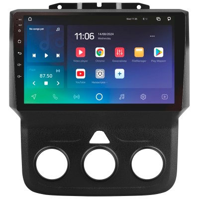 Штатна магнітола SIGMA X9464 ANDROID 10 4+64 Gb 4G DSP Dodge Ram 4 IV DJ DS 2013-2019 (F2) 9"