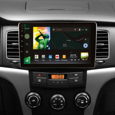 Штатна магнітола SIGMA X9464 ANDROID 10 4+64 Gb 4G DSP SsangYong Korando 3 Actyon 2 2010-2013 9"