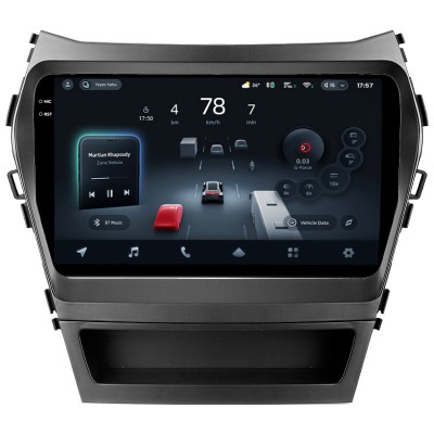 Штатна магнітола Teyes CC4 Pro 8+128 Gb Hyundai Santa Fe 3 2013-2016 (C) 9" 2k (L1)