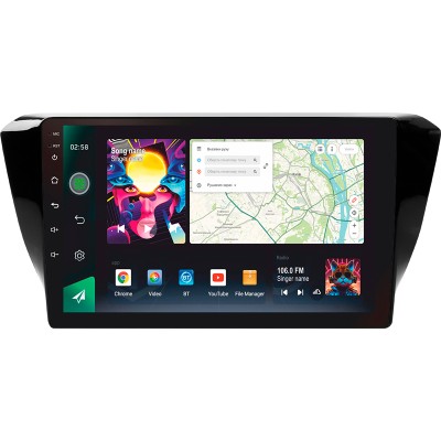 Штатна магнітола SIGMA PRO 108128 ANDROID 12 8+128 Gb 4G DSP Skoda Superb 3 2015-2019 10" 2k