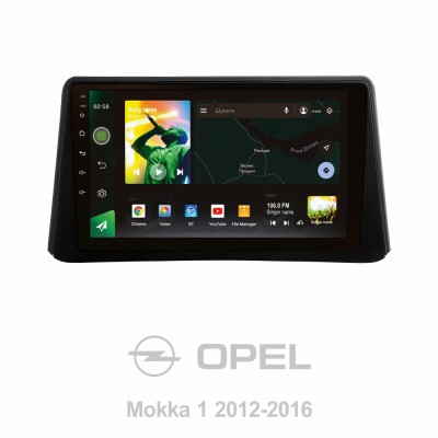 Штатна магнітола SIGMA X9464 ANDROID 10 4+64 Gb 4G DSP Opel Mokka 1 2012-2016 9"