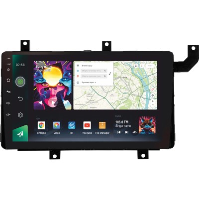 Штатна магнітола SIGMA PRO 9464 ANDROID 10 4+64 Gb 4G DSP Toyota Tacoma N300 2015-2021 (F1) 9"