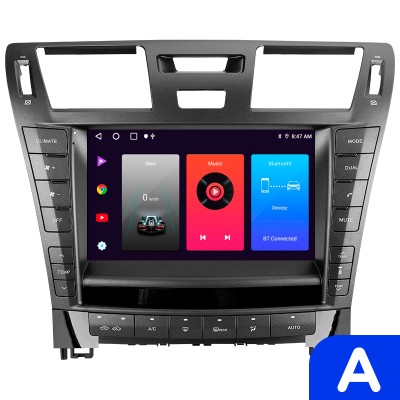 Штатна магнітола SIGMA F9216 ANDROID 10 2+32 Gb Lexus LS460 LS600H XF40 4 lV 2006-2012 (A) 9" (L3)