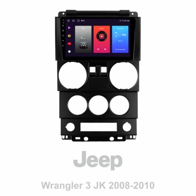 Штатна магнітола SIGMA F9216 ANDROID 10 2+32 Gb Jeep Wrangler 3 JK (F1) 2008-2010 9" (L1)