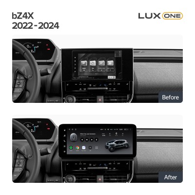 Штатна магнітола Teyes LUX ONE 4+32 Gb Toyota bZ4X 2022-2024 12.3" (L1)