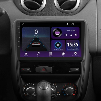 Штатна магнітола SIGMA E9232 ANDROID 10 2+32 Gb Renault Duster 1 2010-2015 For Nissan terrano 3 2014-2022 9"