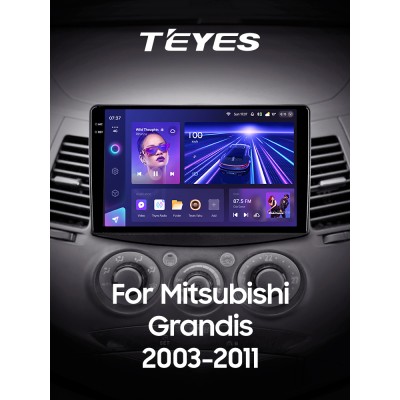 Штатна магнітола Teyes CC3 4+32 Gb Mitsubishi Grandis 1 2003-2011 (F2) 9" 2k