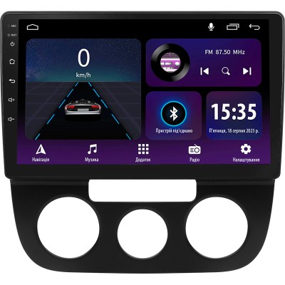 Штатна магнітола SIGMA E10232 ANDROID 10 2+32 Gb Volkswagen Jetta 5 2005-2010 (F1) 10"