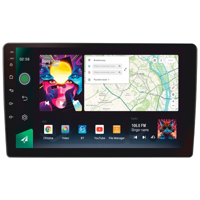 Штатна магнітола SIGMA PRO 10464 ANDROID 10 4+64 Gb 4G DSP Citroen C3-XR (F1) 2019-2020 10"