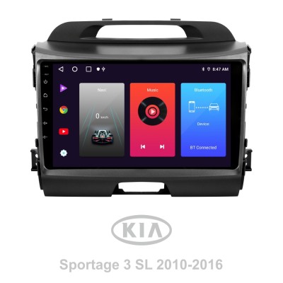 Штатна магнітола SIGMA F9216 ANDROID 10 2+32 Gb Kia Sportage 3 SL 2010-2016 (A) 9"