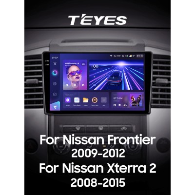 Штатна магнітола Teyes CC3 4+32 Gb Nissan Frontier 2009-2012 For Nissan Xterra 2 N50 2008-2015 10" 2k