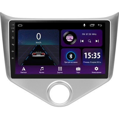 Штатна магнітола SIGMA E9232 ANDROID 10 2+32 Gb Chery Fulwin 2 Very A13 (F1) 2013 - 2016 9"
